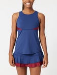 LIJA Women's Sweet Escape Quest Tank Bluemoon M