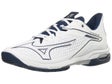 Mizuno Wave Exceed Tour 6 Wh/Dress Bl Men's Shoes 