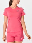Mizuno Women's Fall Print Top Calypso Coral XS