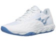 Mizuno Wave Enforce Court White/Blue Women's Shoes