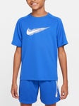 Nike Boy's Summer Swoosh Top Royal S