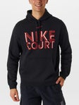 Nike Men's Court Fleece Hoodie Black M