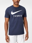 Nike Men's Core Tennis T-Shirt Navy XXL