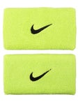 Nike Swoosh Double Wide Wristband Atomic Green