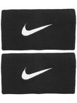 Nike Tennis Premier Doublewide Wristbands Black/White