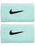 Nike Fall Premier Doublewide Wristbands Mint Foam/Blk