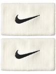 Nike Tennis Premier Doublewide Wristbands - Sail