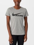 Nike Women's Pickleball T-Shirt Grey M