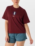 Nike Women's Court Tennis T-Shirt Crimson S