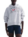 Nike Wms Phoenix Fleece OS Hoodie Birch L