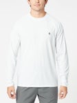 Penguin Men's Core LS Raglan Pull Over - White