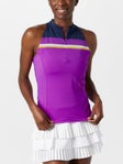 Penguin Women's Fall Zip Colorblock Halter Tank