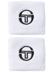 Sergio Tacchini Men's Tennis Wristband - White