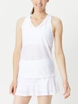 Sofibella Women's Airflow Racerback Tank - White