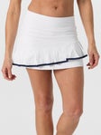 Sofibella Women's Aurora Sky Asymmetrical Pleat Skirt