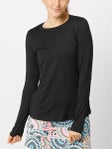 Sofibella Women's UV Long Sleeve - Black