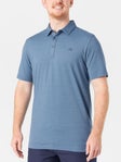 Travis Mathew Men's Heater Polo Dream Blue M