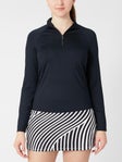 Tail Women's Essential Imelda 1/2 Zip LS - Black