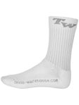TW Performance Junior Crew Socks White