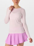 tasc Women's Summer Nola Long Sleeve Stripe XL