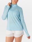 Under Armour Wms Summer Tech 1/2 Zip Blue L
