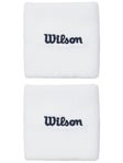 Wilson Core Logo Singlewide Wristband - White
