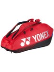 Yonex Pro Racquet 6 Pack Bag Scarlet