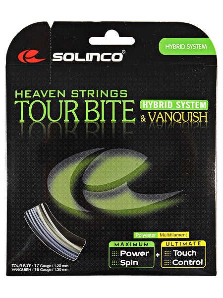 Solinco Tour Bite + Vanquish
