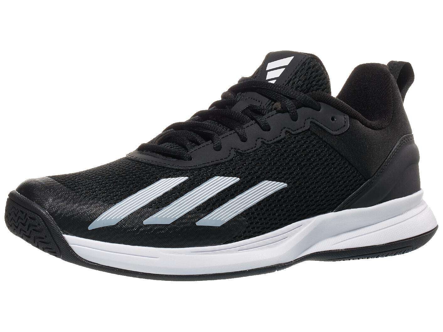 adidas Courtflash Speed Black/White Men's Shoe | Tennis Warehouse