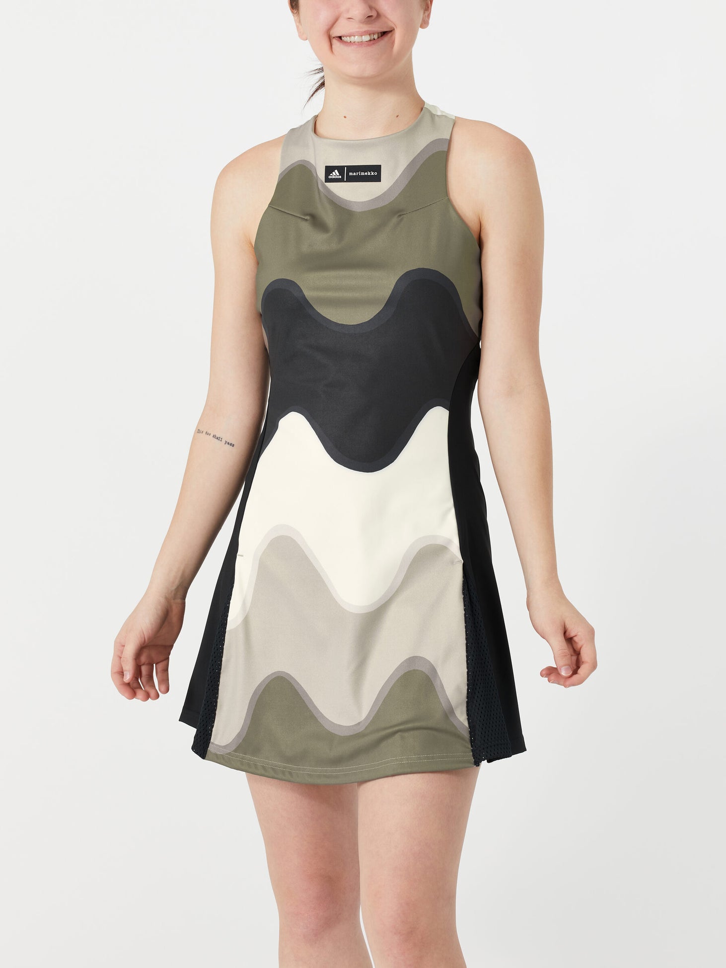 adidas Women's Marimekko Premium Tennis Dress Tennis Warehouse