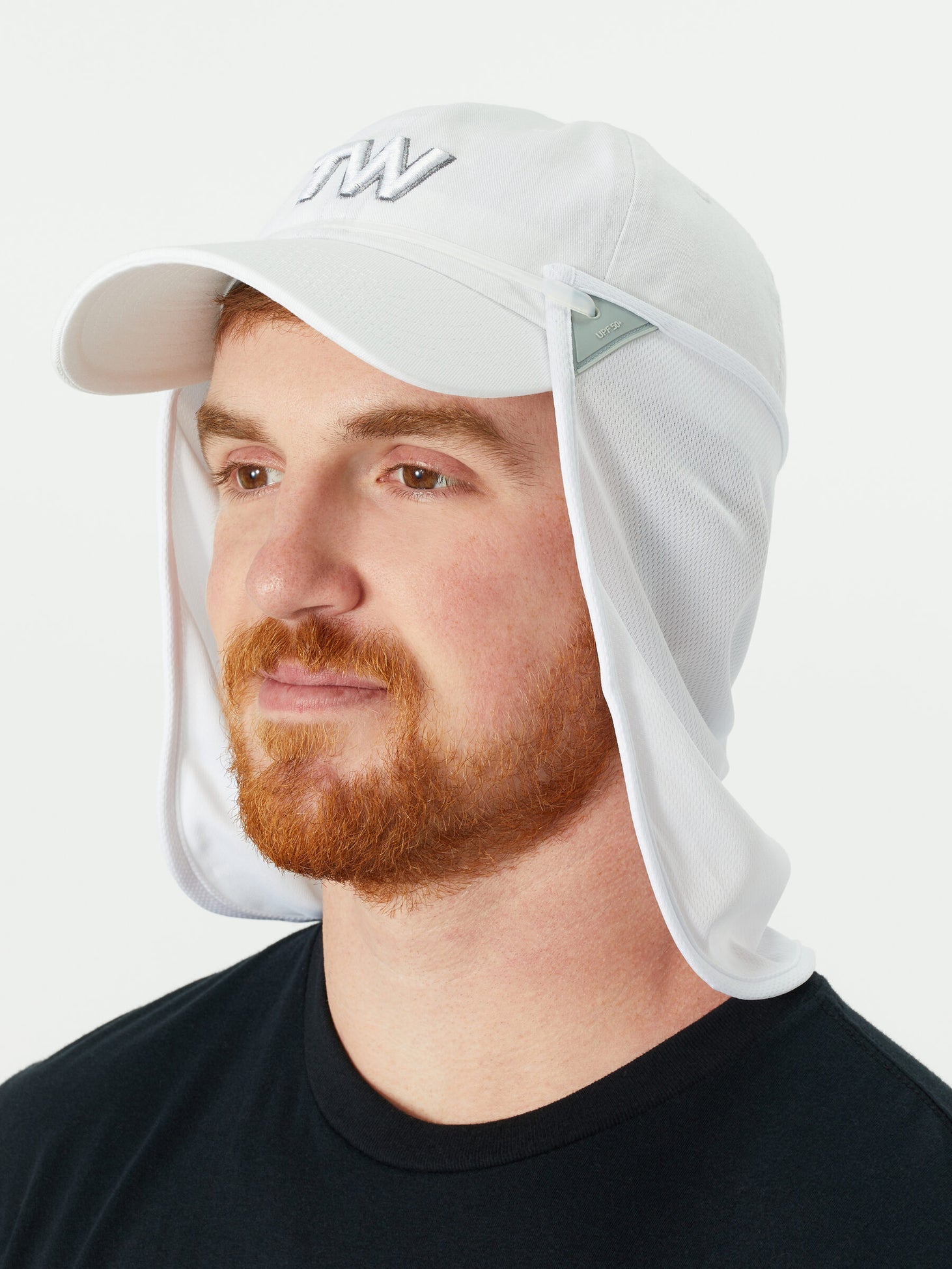 CoolNES UV Sun Protection Neck Drape White Tennis Warehouse