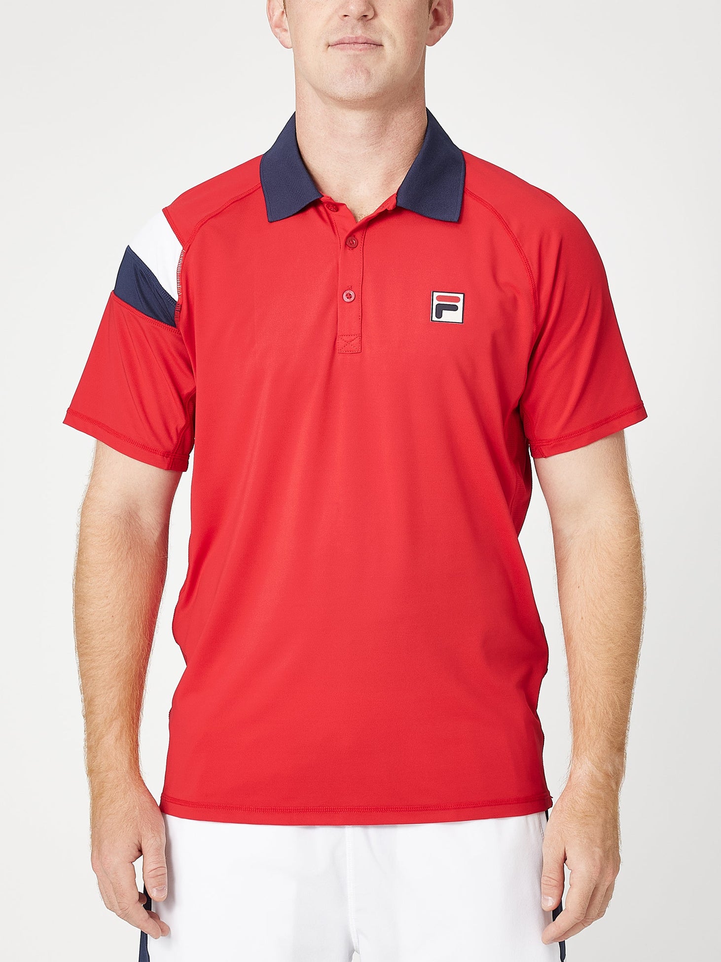 Fila Men's Heritage Essential Polo Tennis Warehouse