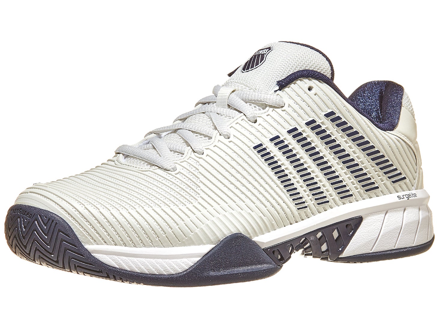 KSwiss Hypercourt Express 2 (2E) Vapor/Navy Men's Shoes | Tennis Warehouse