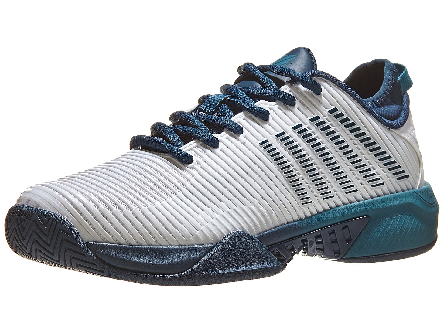 KSwiss Hypercourt Supreme Pond/White Men's Shoes Tennis Warehouse