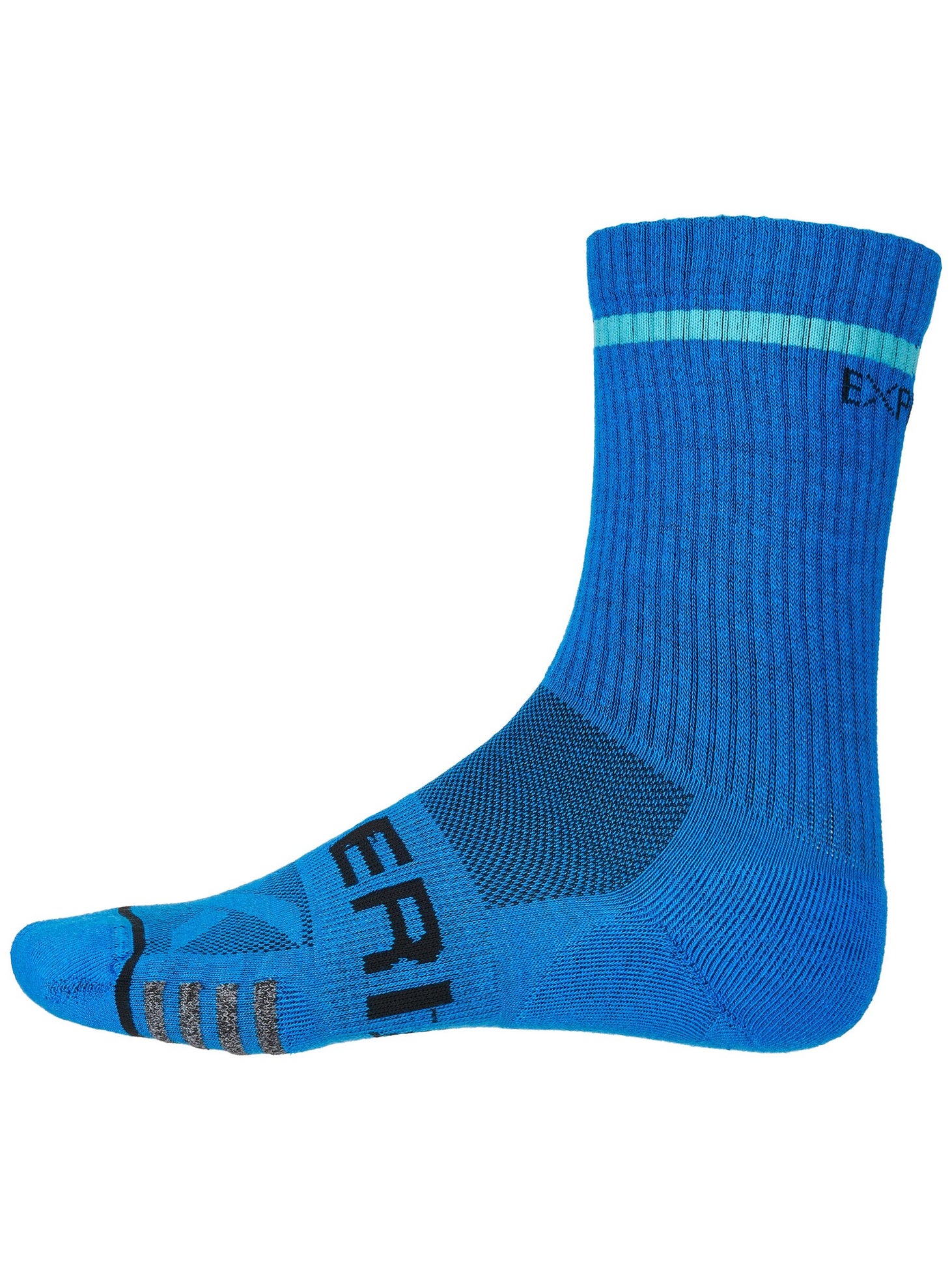 Thorlo Experia Light Cushion Crew Sock Blue Tennis Warehouse