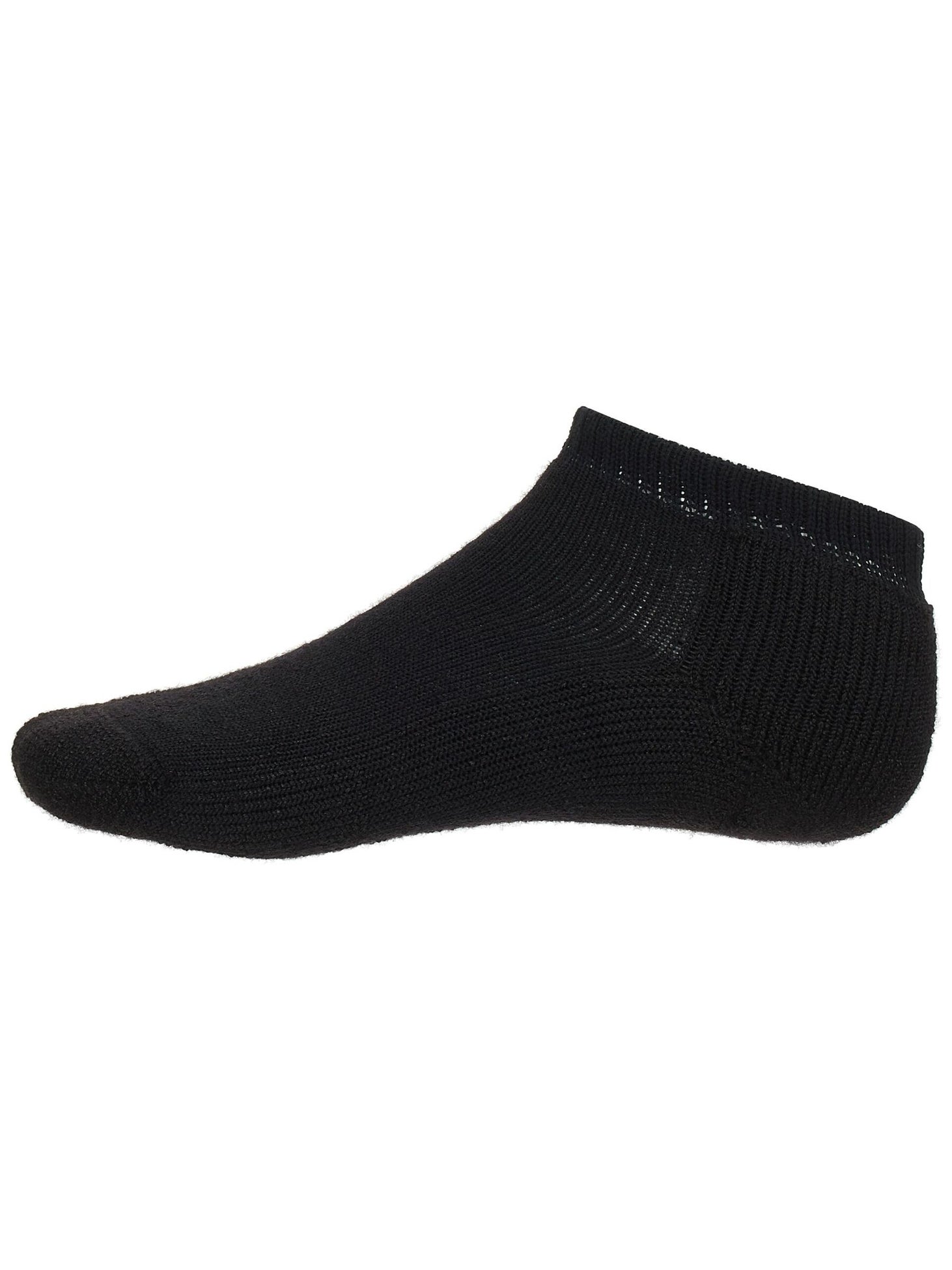 Thorlo Max Cushion Low Cut Sock Black Tennis Warehouse