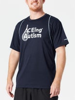 ACEing Autism HEAD Men Performance Top Navy M