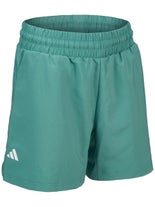 adidas Boy's Fall Club 3 Stripe Short Teal XL