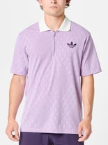 adidas Men's Originals Pro Polo Powder Plum S