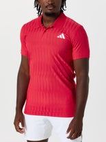adidas Men's Spring Gameset Freelift Polo Ruby S