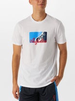 Australian Men's Summer Graphic T-Shirt White XXL