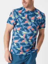 Asics Men's Paris Match Graphic Crew Indigo XS