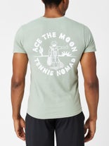 Ace The Moon Unisex Tennis Nomad T-Shirt Green XS
