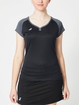 Babolat Women's Core Play Cap Sleeve Black M