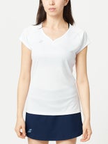 Babolat Women's Core Play Cap Sleeve White XL