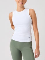 Bjorn Borg Wms Fall Ace Pocket Rib Tank White M