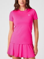 Bjorn Borg Women's Fall Ace Slim Top Pink L