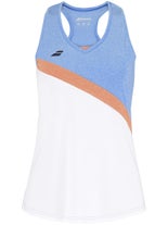 Babolat Girl's 2025 Play Tank White 12-14