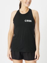 CRBN Wms Performance Racerback Tank Black XS