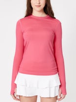 BloqUV Wms 24/7 Long Sleeve Top Watermelon LG